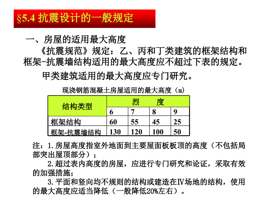 抗震设计的一般规定_第1页