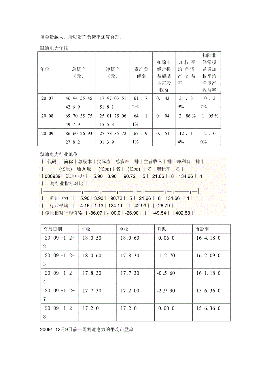 凯迪电力定向增发融资亿方案的与评价_第3页