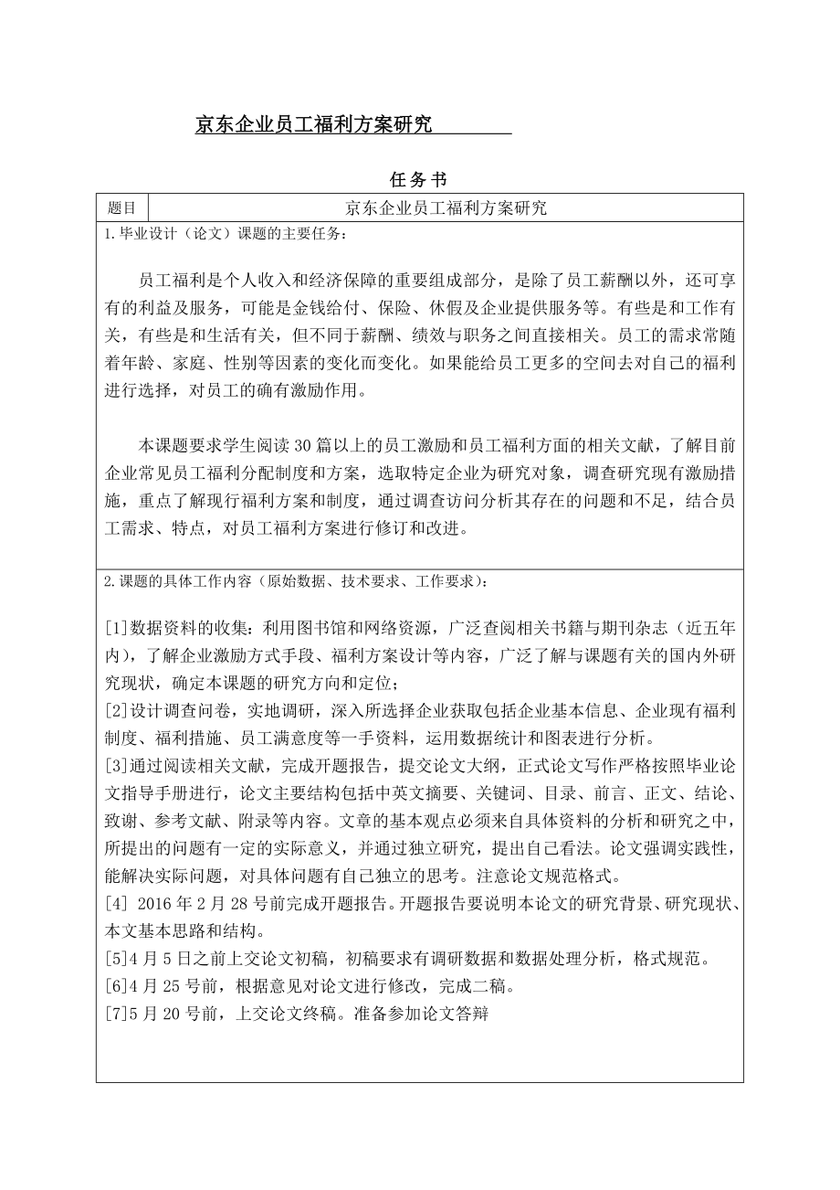 京东企业员工福利方案研究_第1页