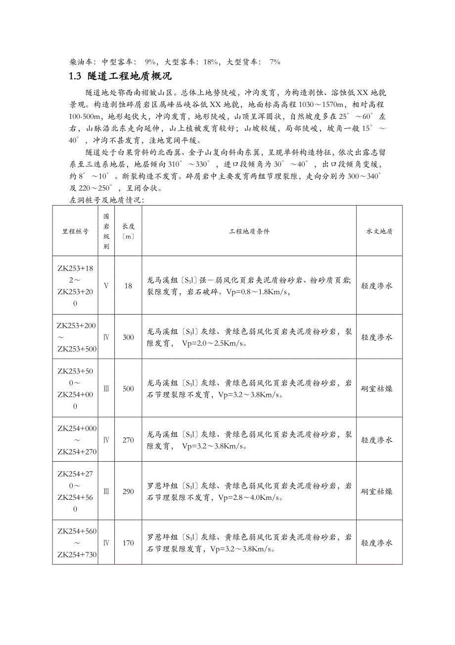 三车道公路隧道规划设计通风照明课程设计_第3页