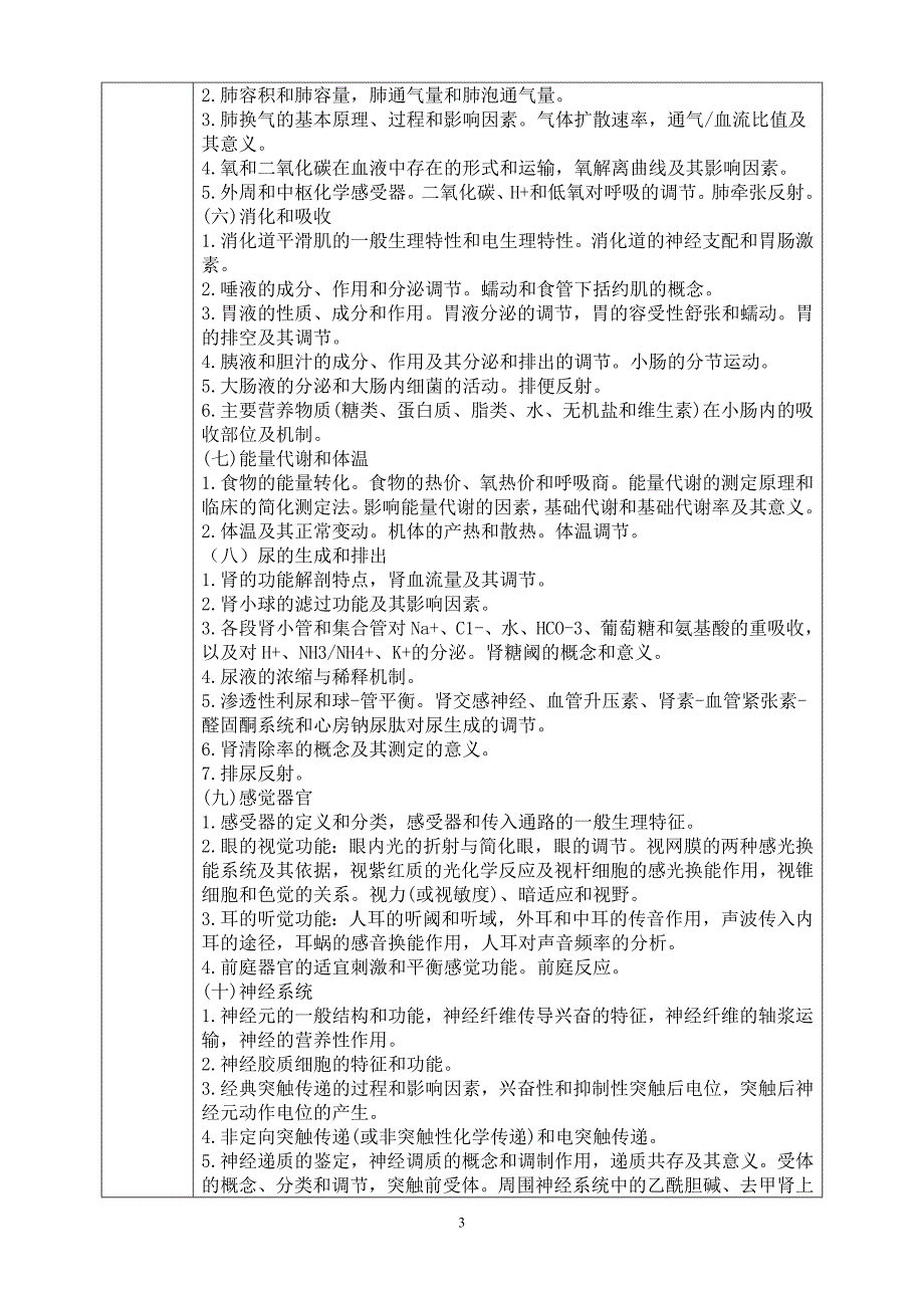 湖南中医药大学硕士研究生入学考试大纲_第3页