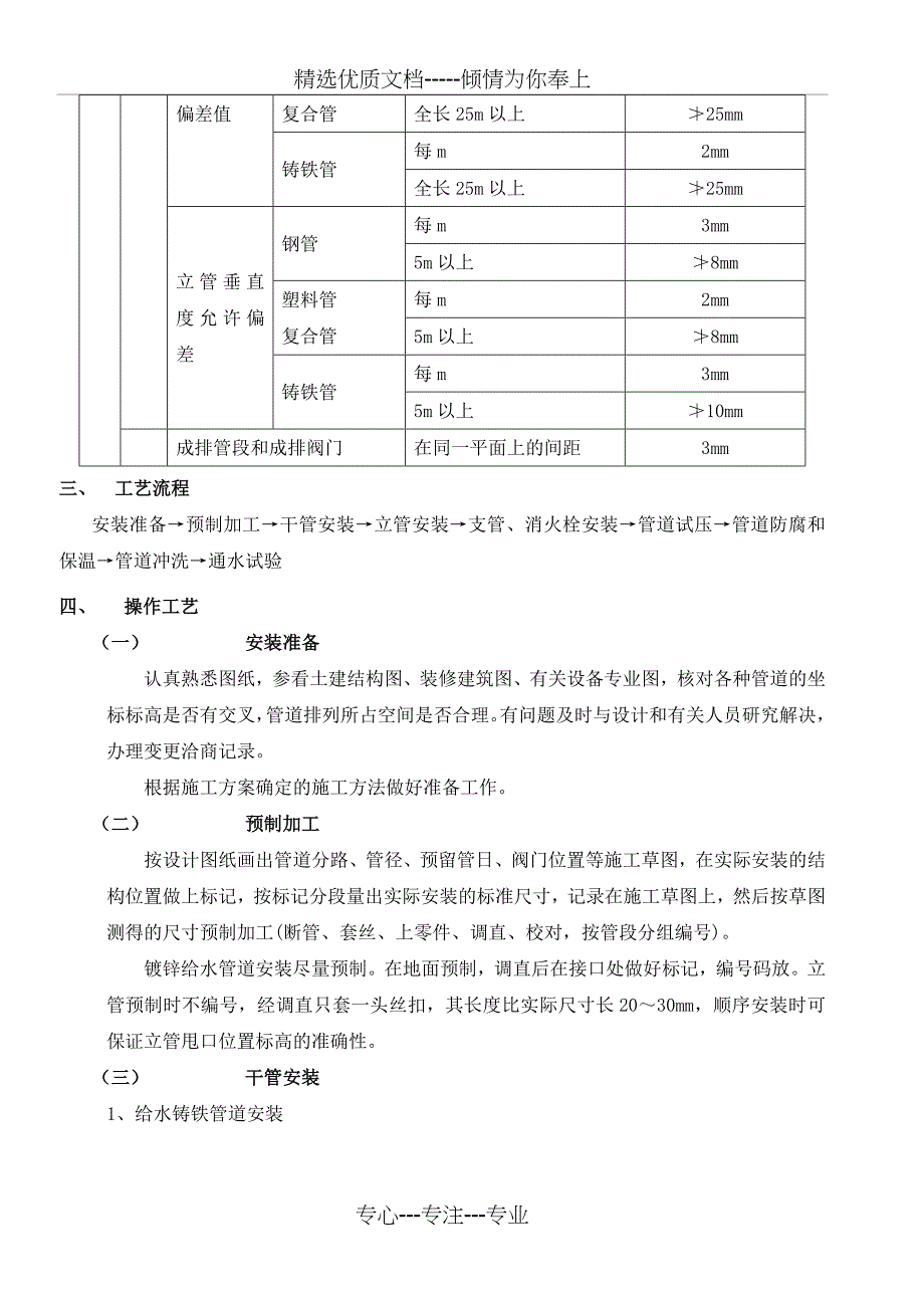 室内给排水安装技术交底共8页_第3页