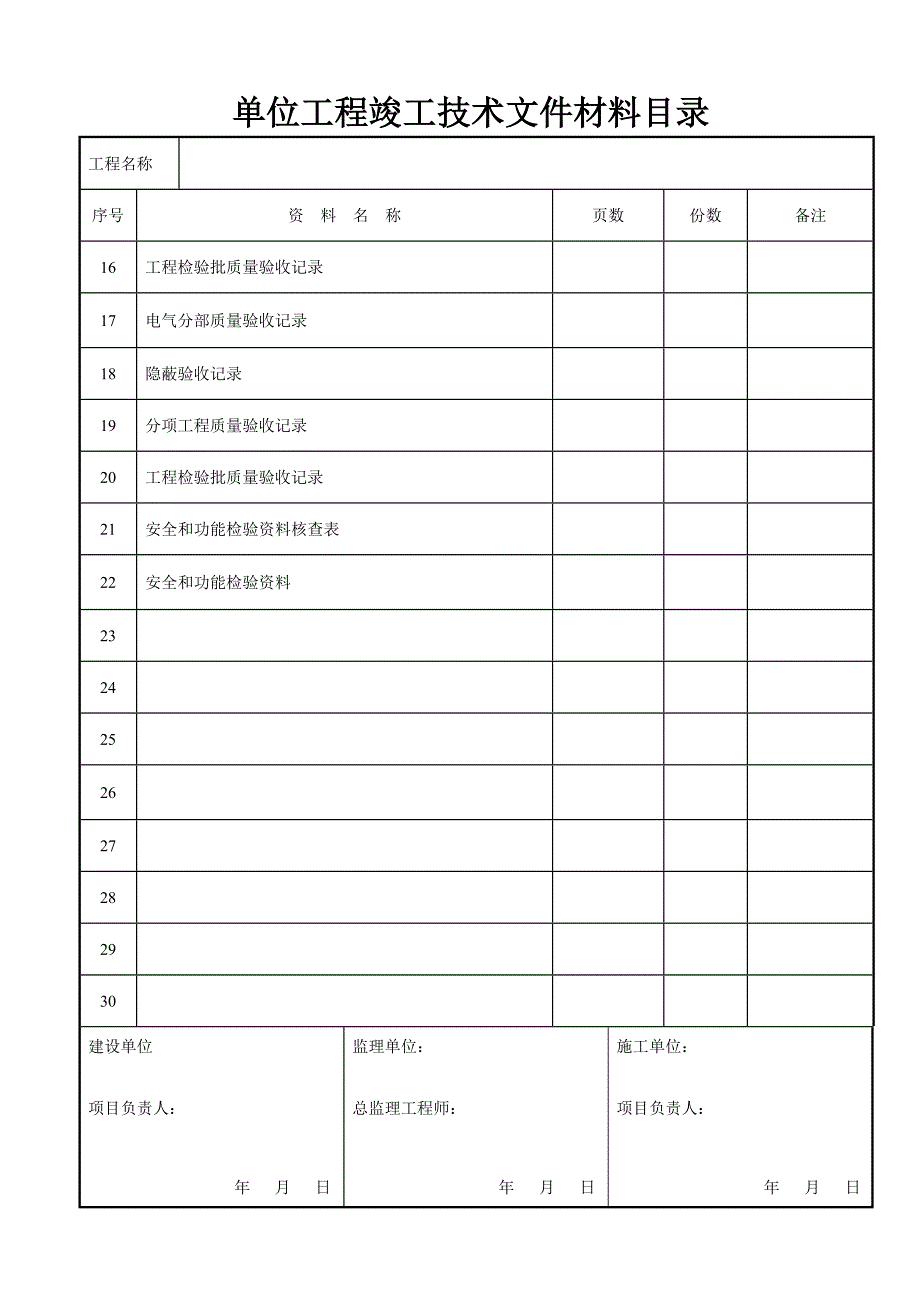 装饰装修工程竣工资料全套_第3页