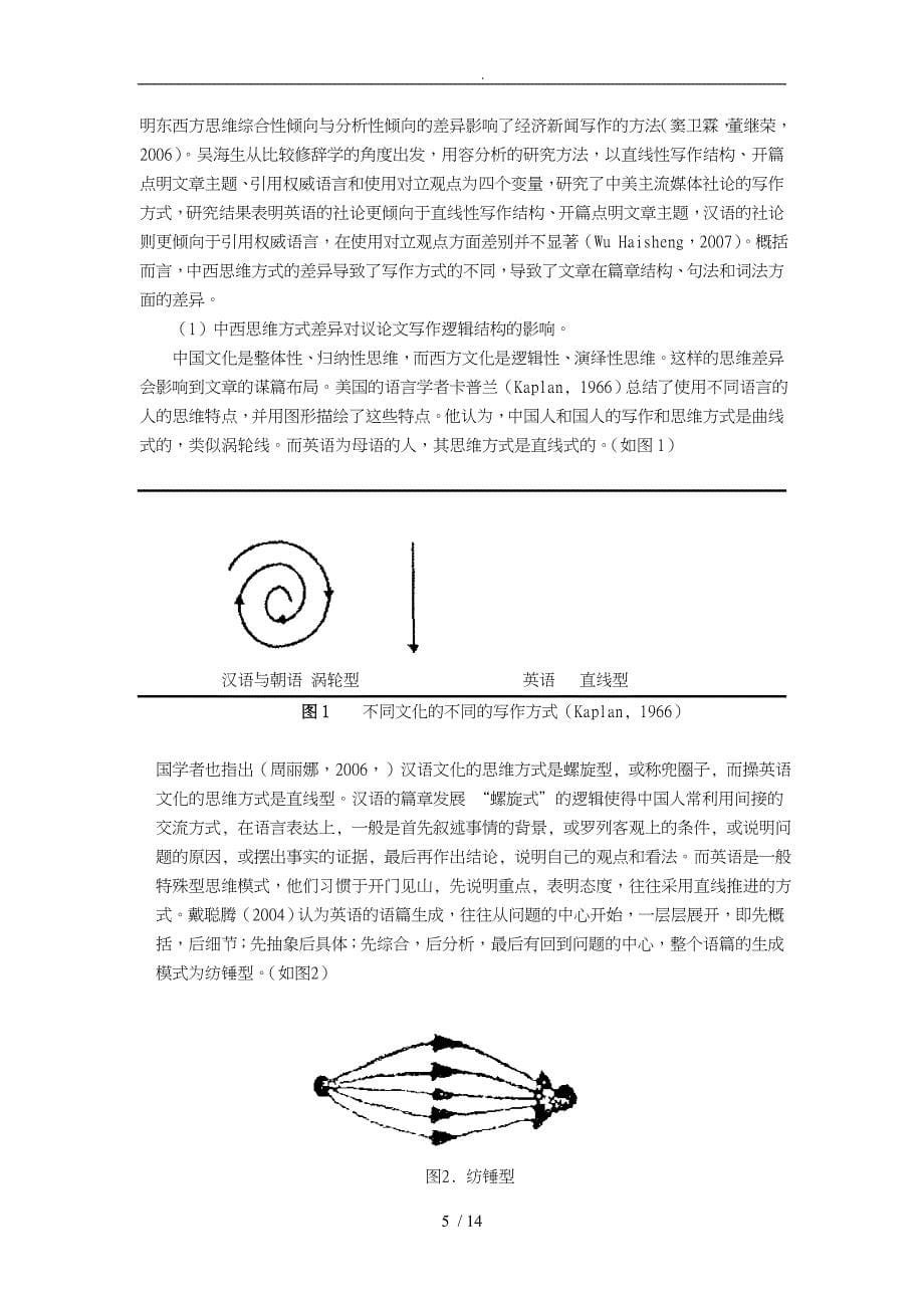 思维方式差异对新闻评论写作技巧_第5页