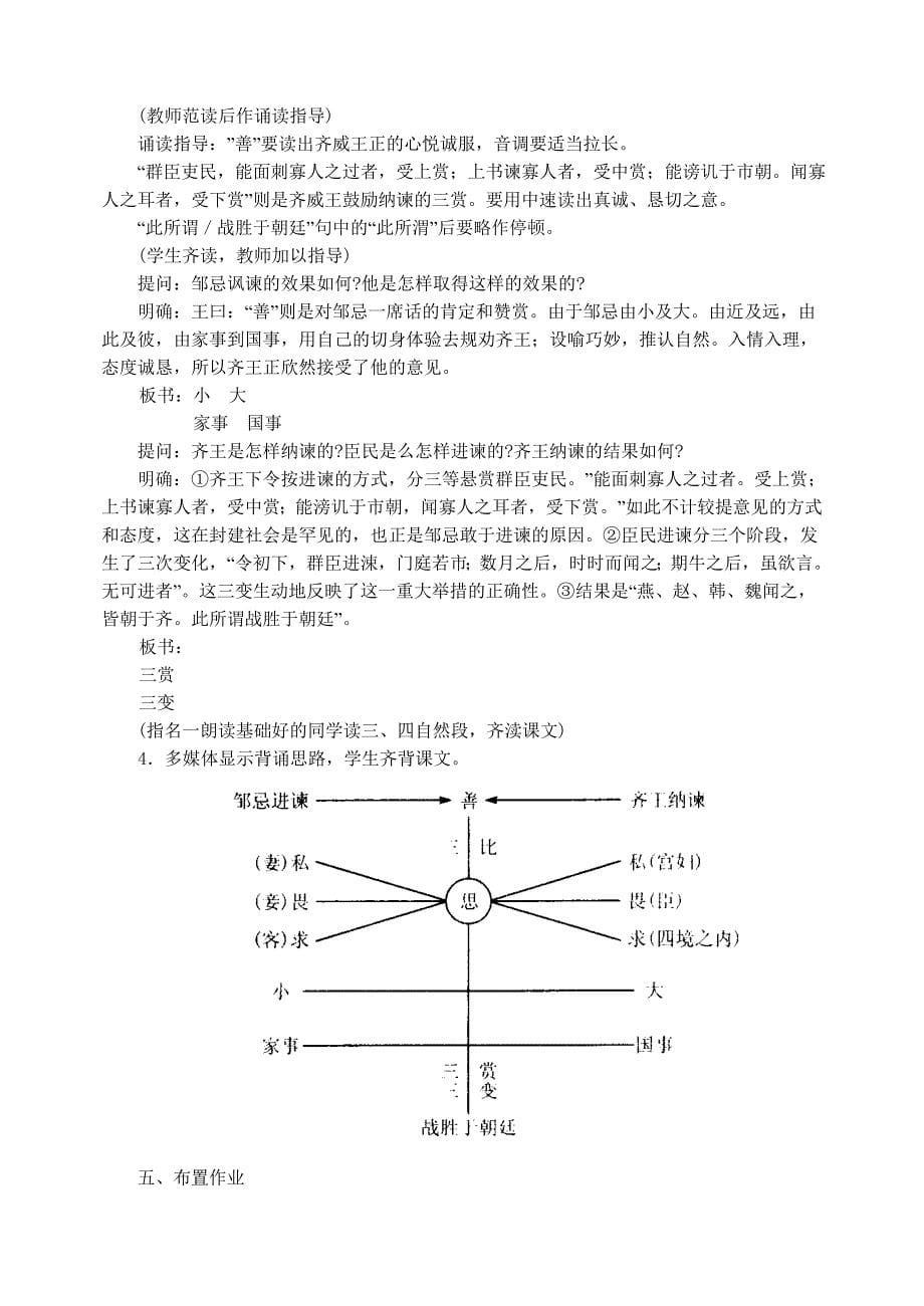 22邹忌讽齐王纳谏_第5页