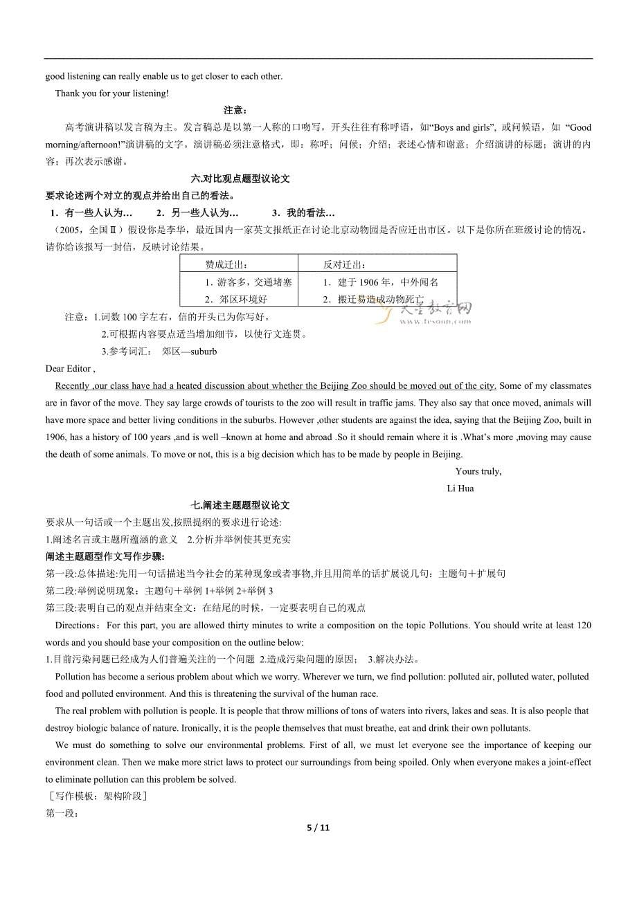 高考英语作文备考材料_第5页