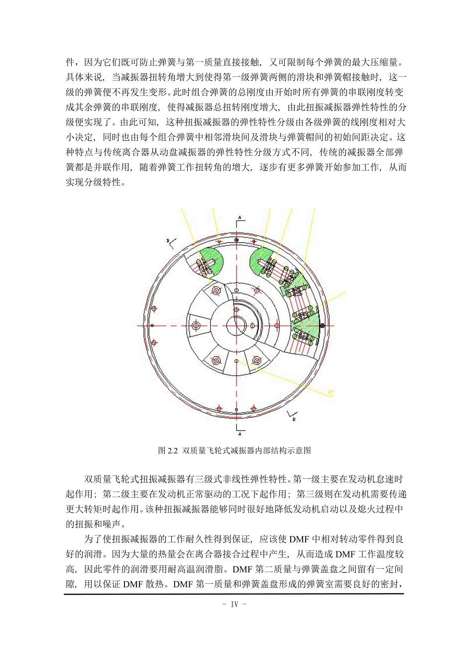 汽车发动机曲轴扭振减振器设计说明书_第4页