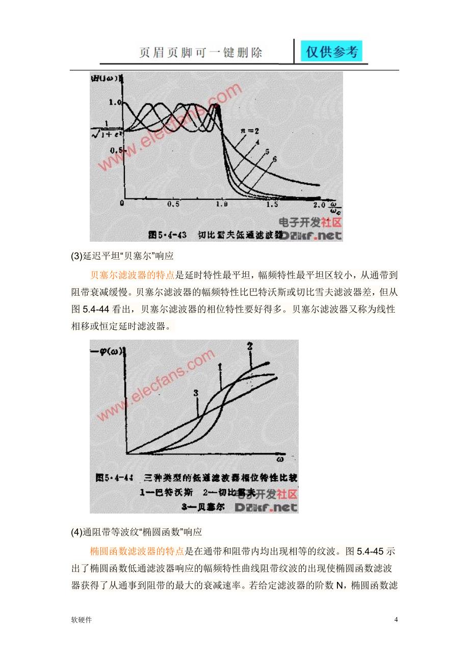 滤波器的分类及特点知识借鉴_第4页