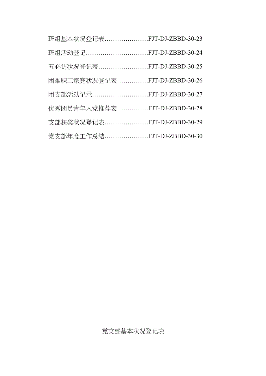 党支部工作各种记录表_第3页