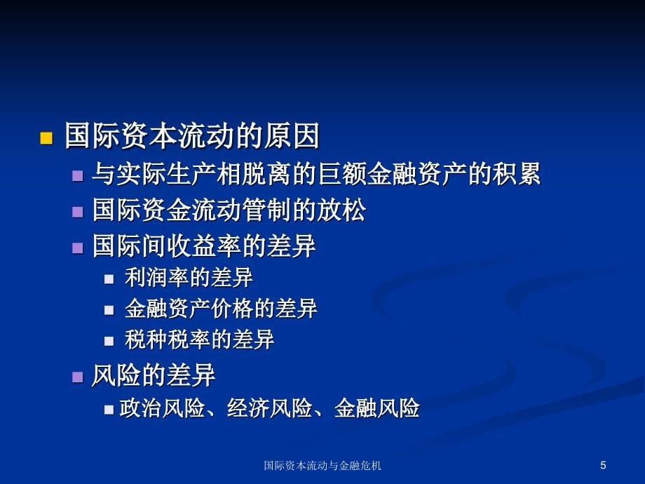 国际资本流动与金融危机课件_第5页