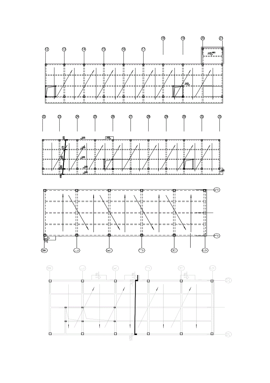 框架部分主体混凝土浇筑顺序_第3页