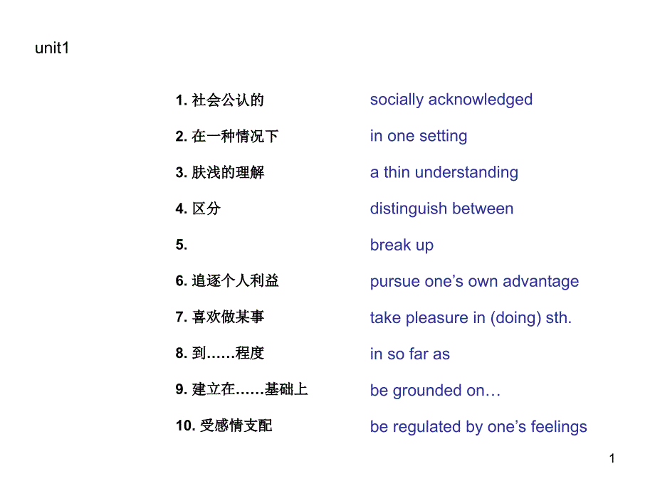 大学英语综合教程3短语_第1页