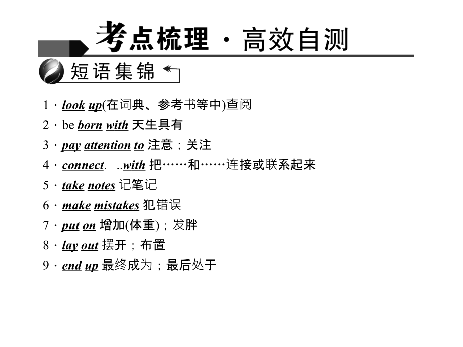 全册中考英语人教版考点聚焦复习课件九年级共240张PPT_第4页