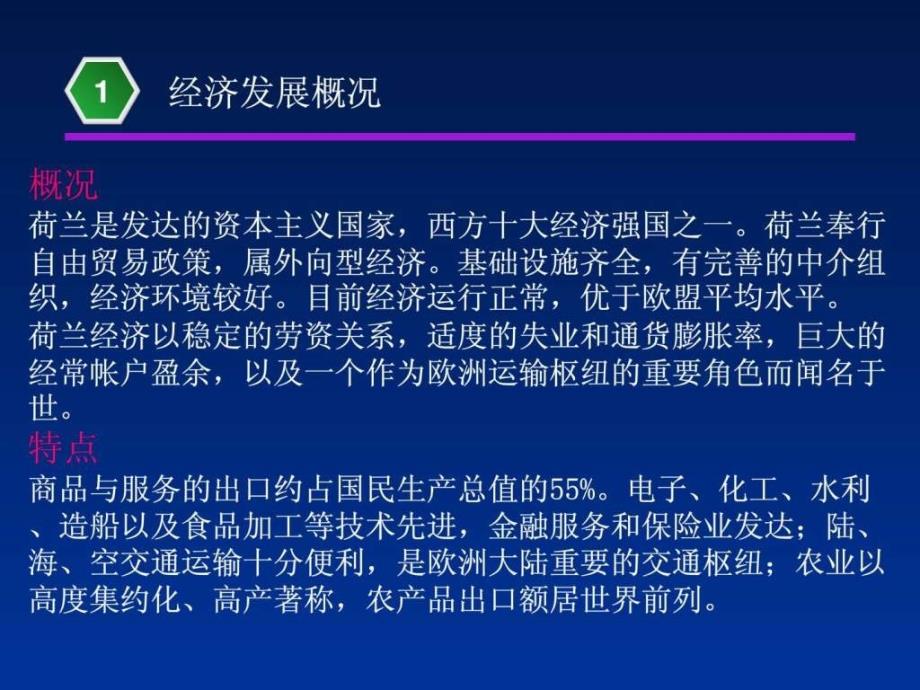 荷兰经济结构简介经济市场经管营销专业资料.ppt_第3页