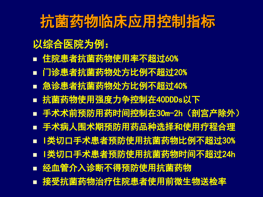 国家基本药物培训课件：临床应用抗感染药物的一些建议_第4页