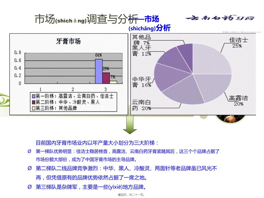 医学专题—云南白药牙膏新品上市PPT精讲_第4页