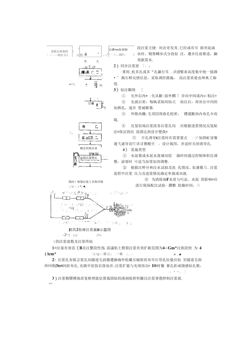 岩溶隧道劈裂注浆固结流塑粘土和管棚支护开挖工法_第4页