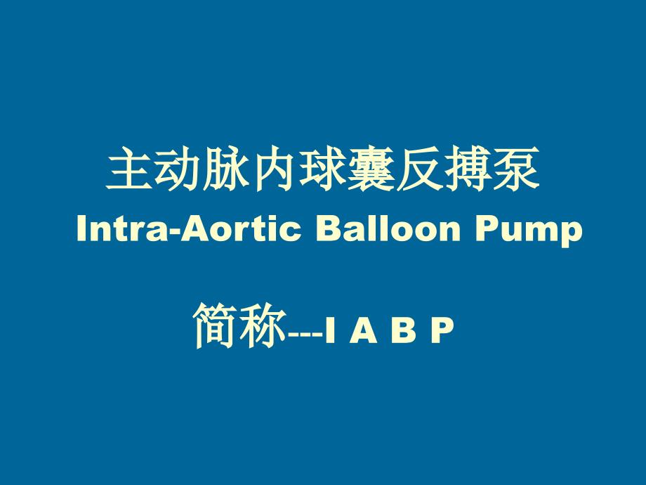 iabpautocat概述经整理ppt课件_第2页