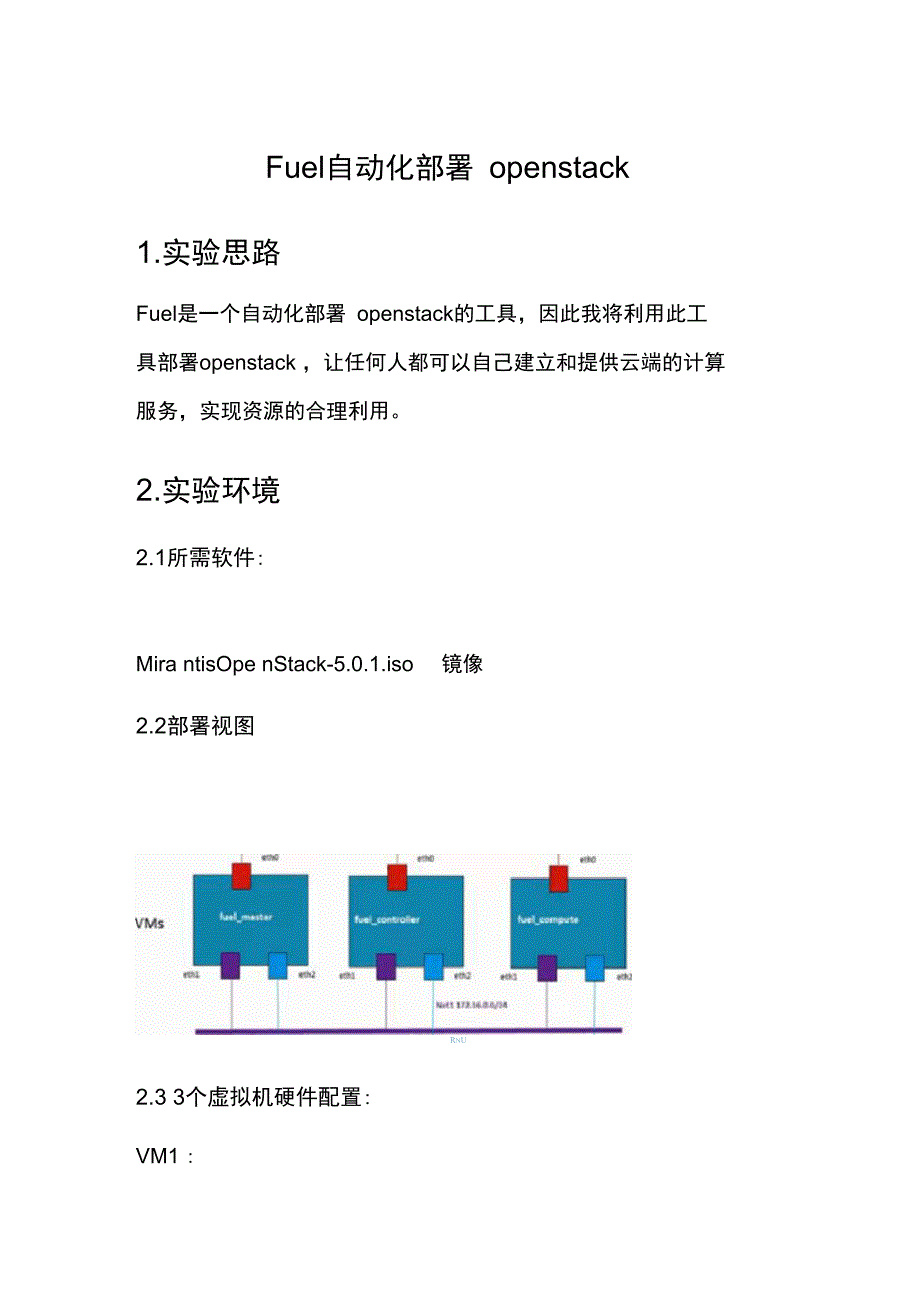 Fuel自动化部署openstack_第1页