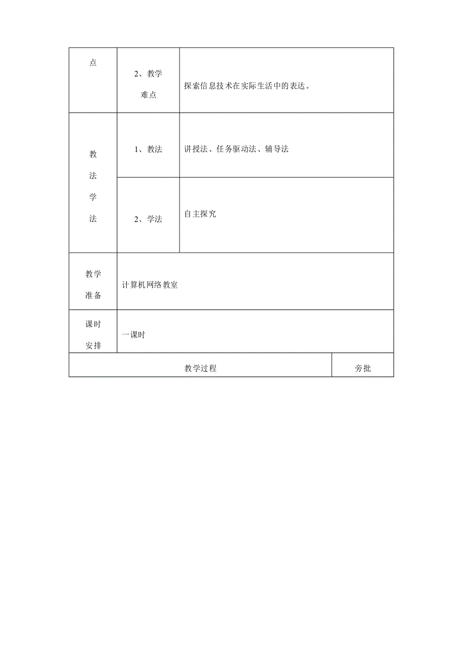 七年级信息技术第一单元第一节探索信息技术教案_第2页