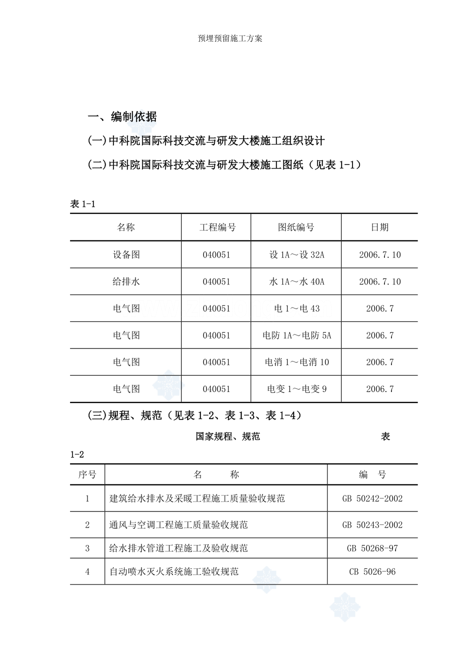 预埋预留施工方案_第2页