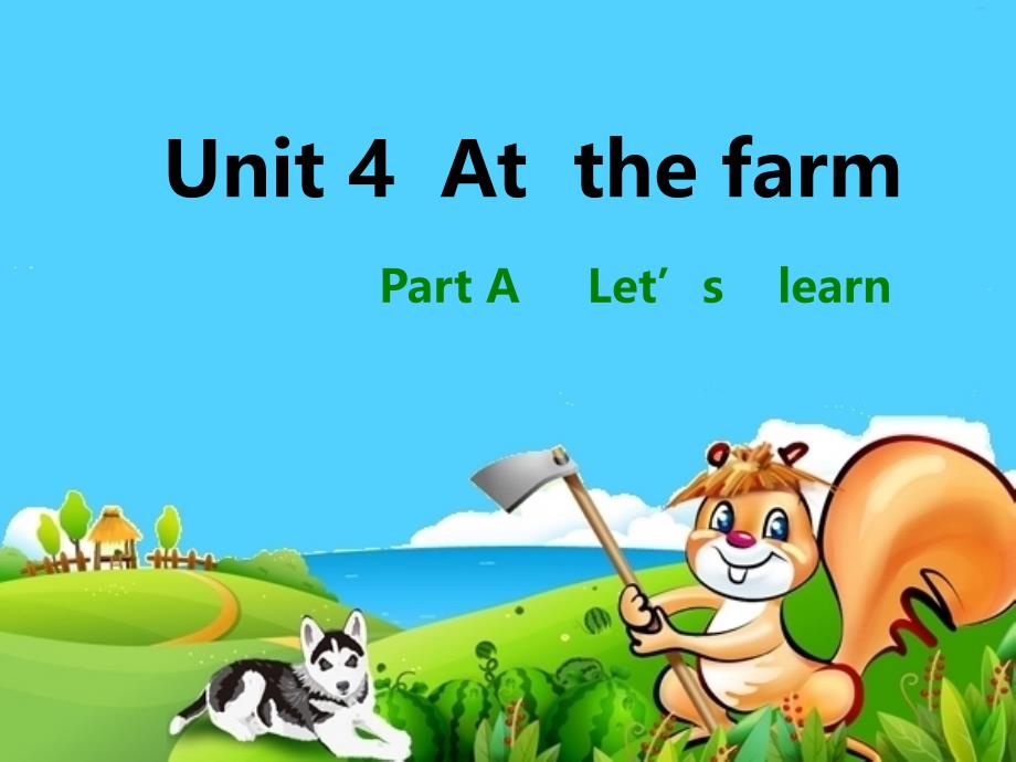 Unit4ALetslearn_第1页