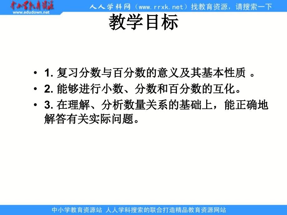 苏教版六年级下册分数和百分数的复习ppt课件_第2页