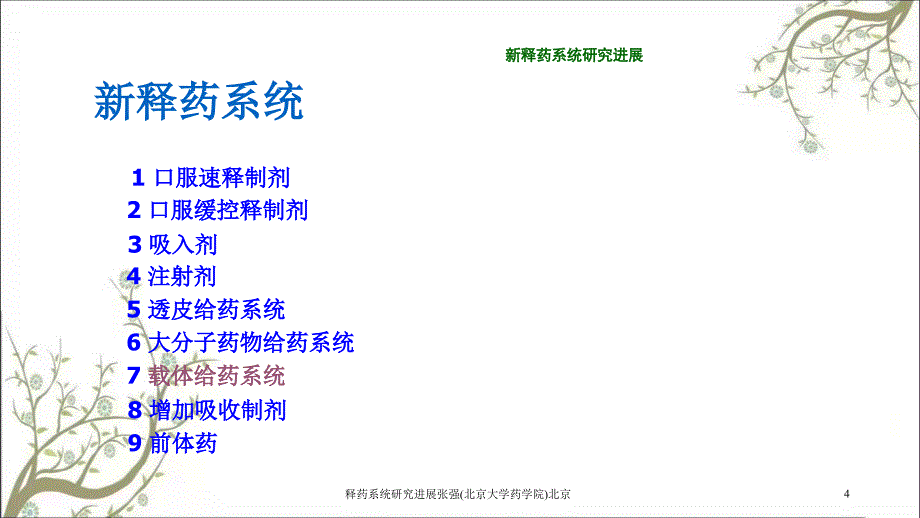 释药系统研究进展张强北京大学药学院北京_第4页