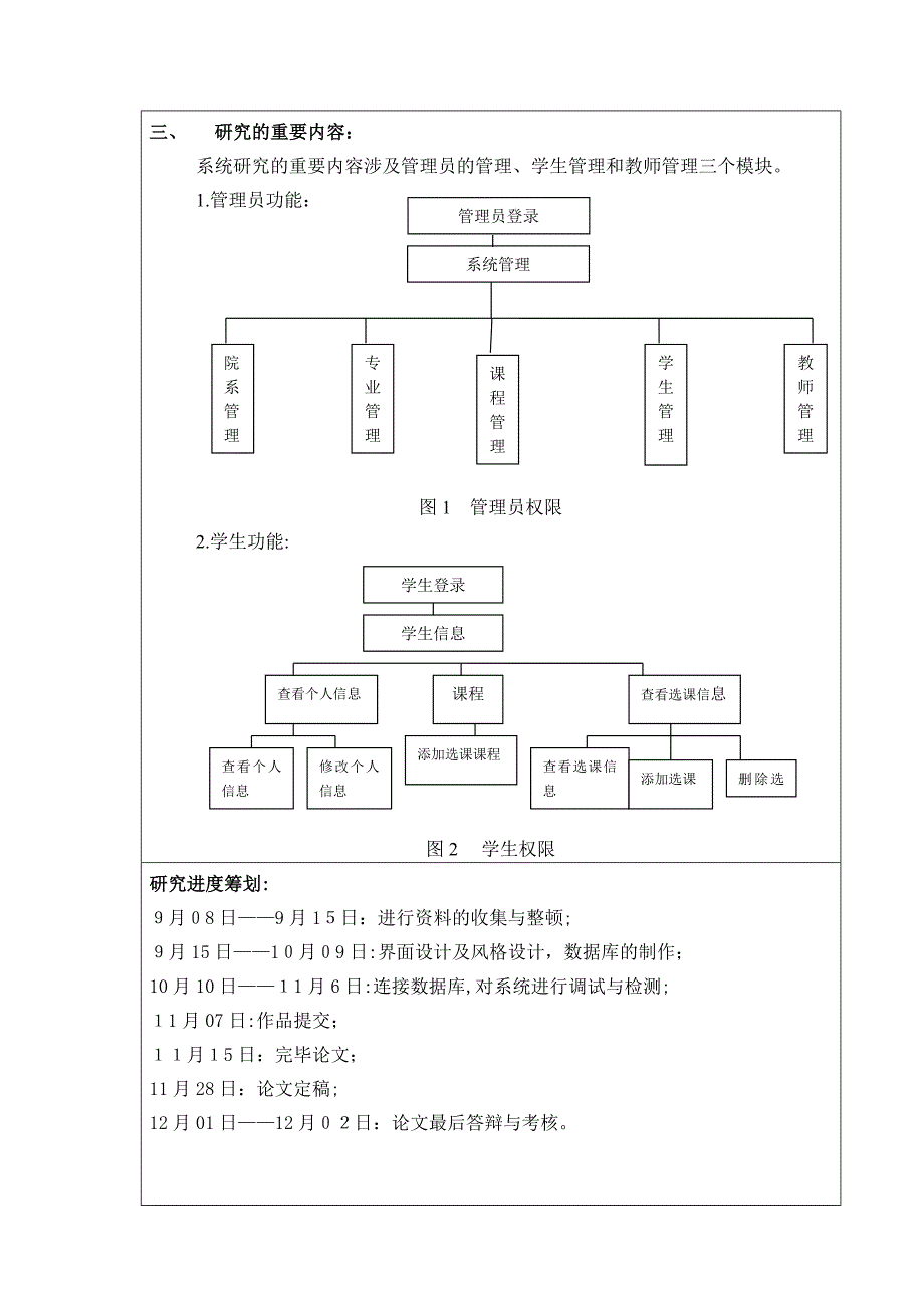 学生选课系统开发开题报告_第4页