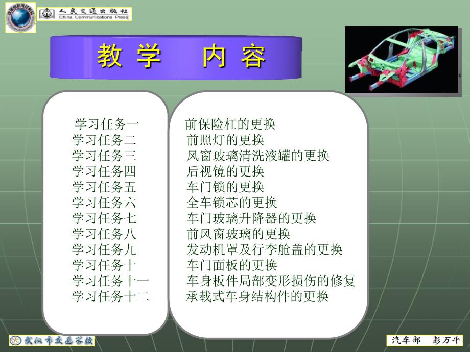 最新学习任务八前风窗玻璃的更换PPT课件_第2页