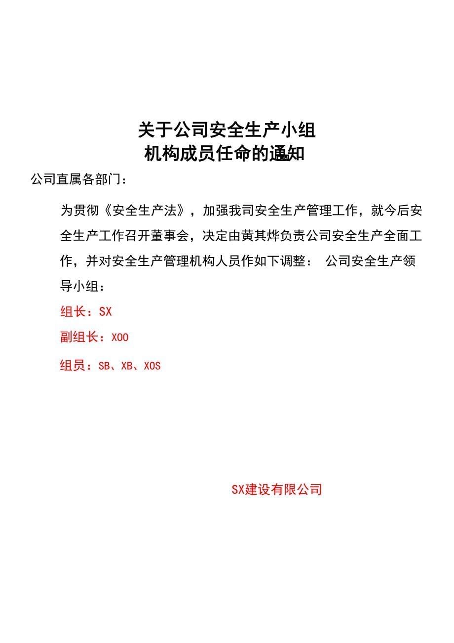 建筑企业设置安全生产管理机构和配备_第5页