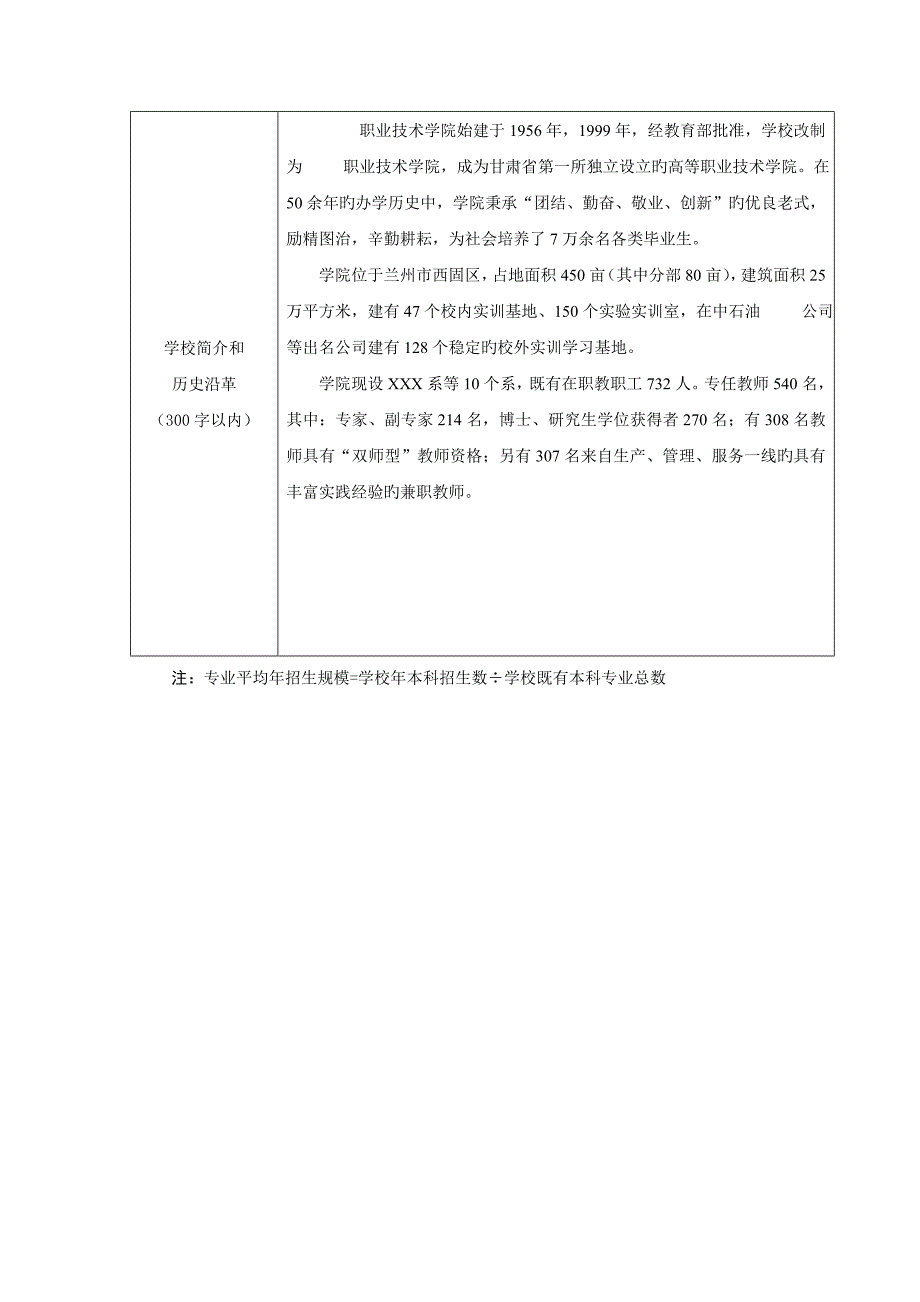 高等学校增设物联网应用重点技术专业具体申请表_第4页