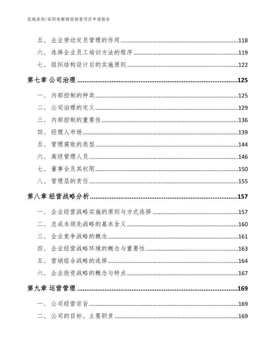 安阳电解铜箔销售项目申请报告【模板范本】_第3页