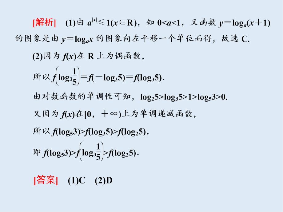 版高考数学二轮复习分层设计全国通用第二层提升篇：课件 专题六 第2讲　基本初等函数、函数与方程_第4页