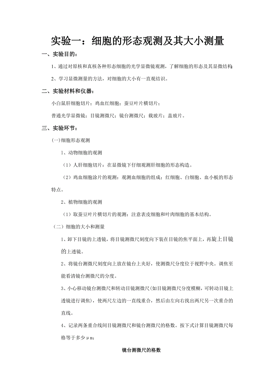 2023年细胞生物学实验报告_第1页