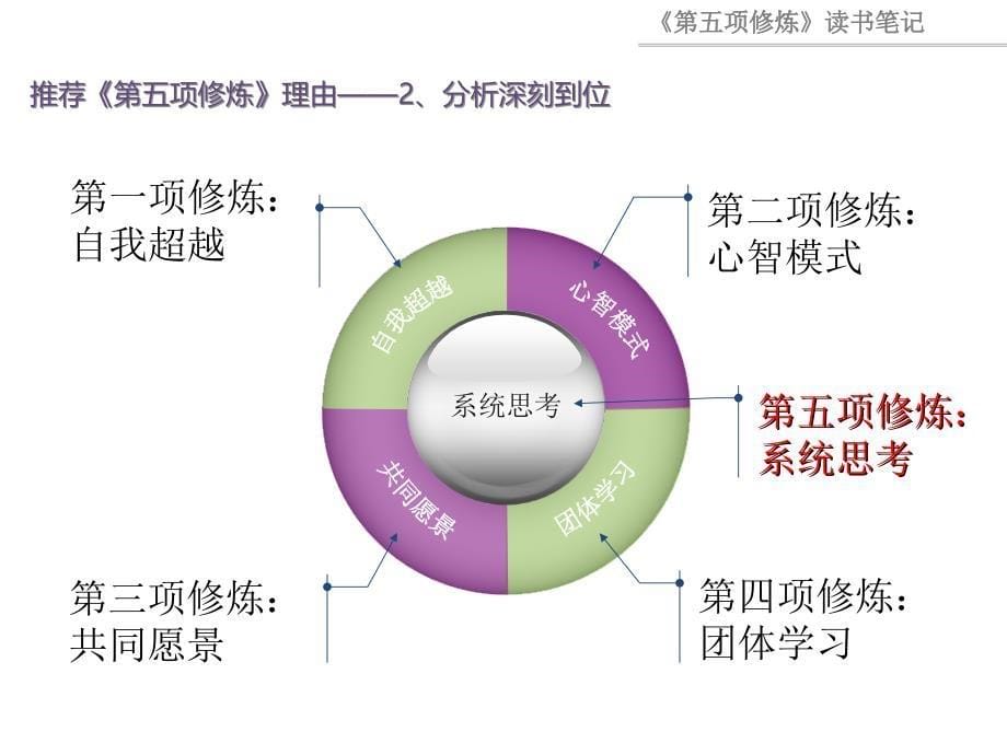 《第五项修炼》读书笔记报告_第5页