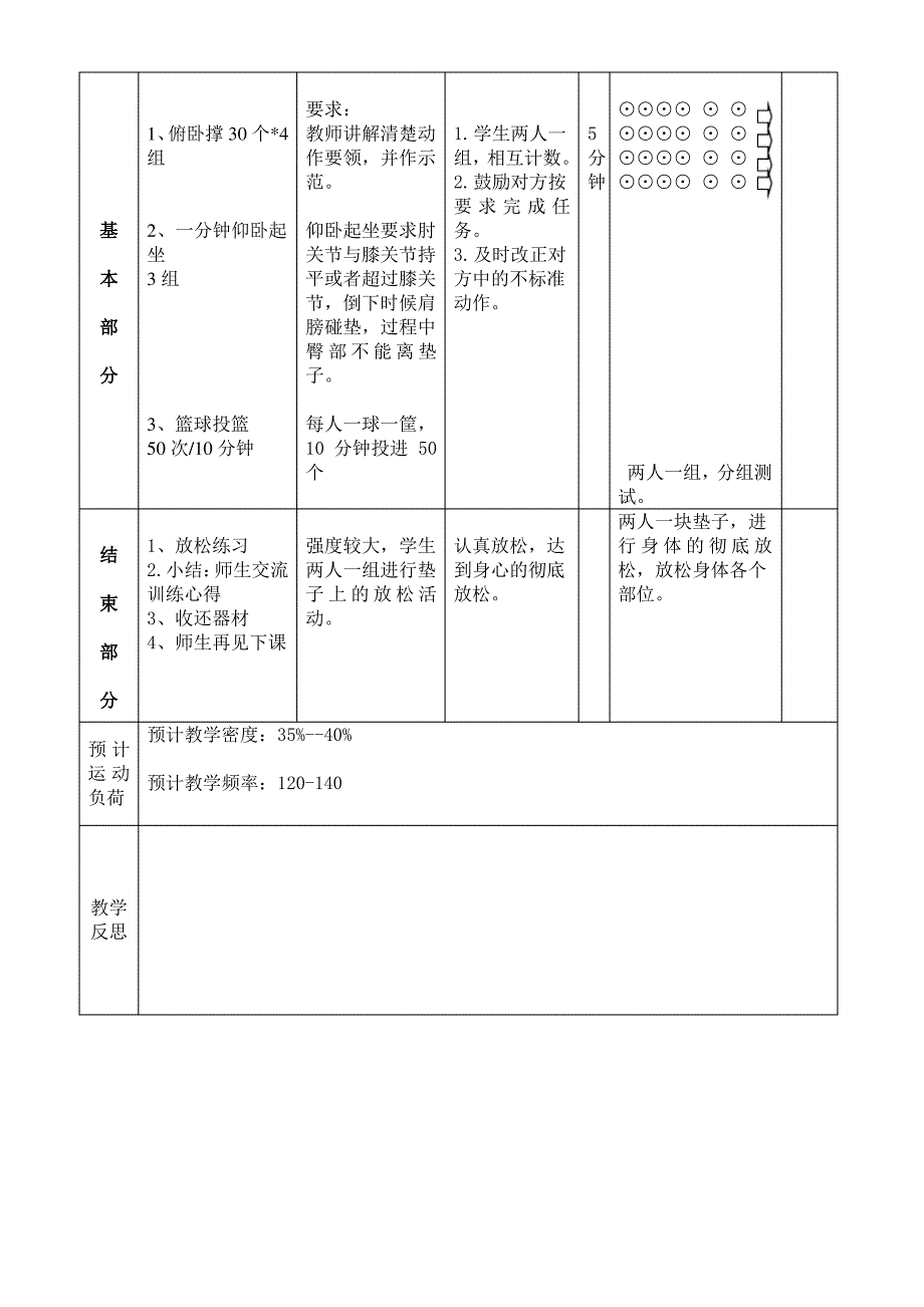 初三体育中考训练教案_第2页