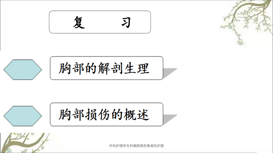 外科护理学专科胸部损伤患者的护理_第3页