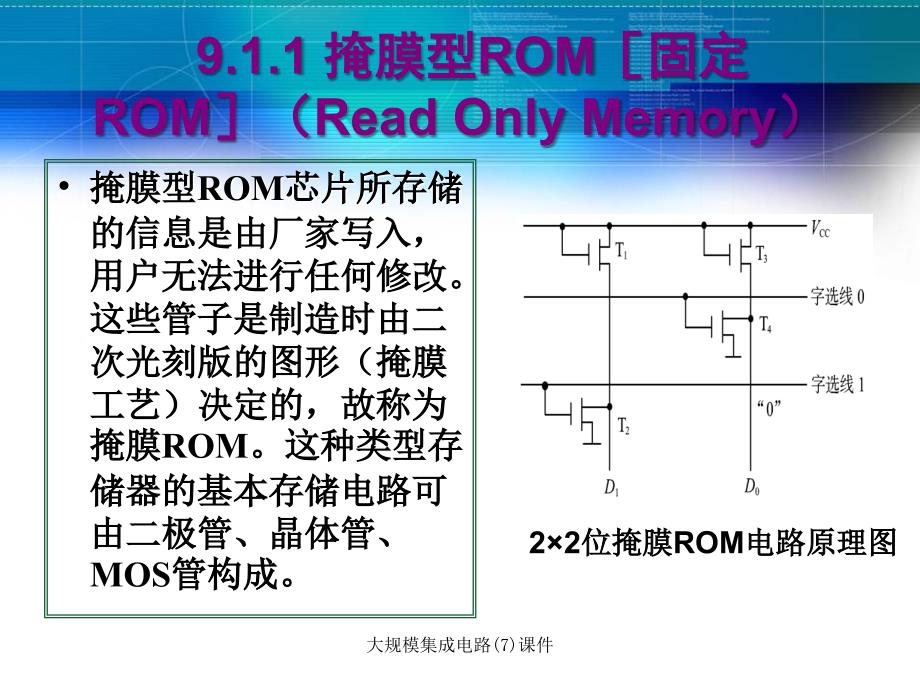 大规模集成电路7课件_第3页