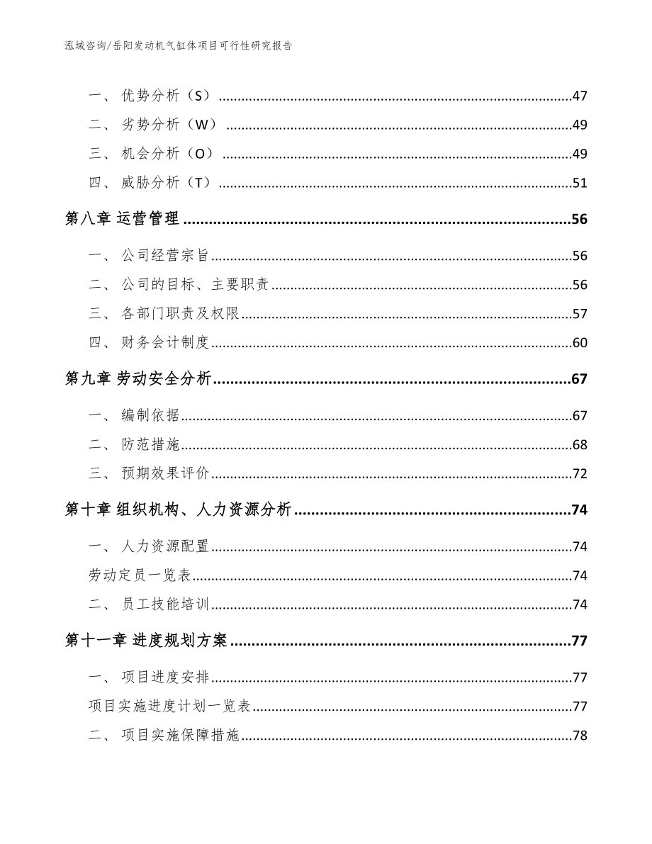 岳阳发动机气缸体项目可行性研究报告_第3页