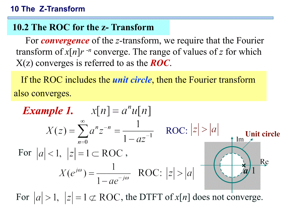 信号与系统英文课件：Chapter 10 TheZ-Transform_第2页