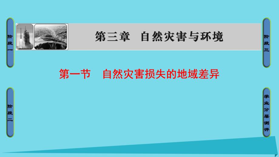 高中地理第3章自然灾害与环境第1节自然灾害损失的地域差异课件湘教版选修_第1页