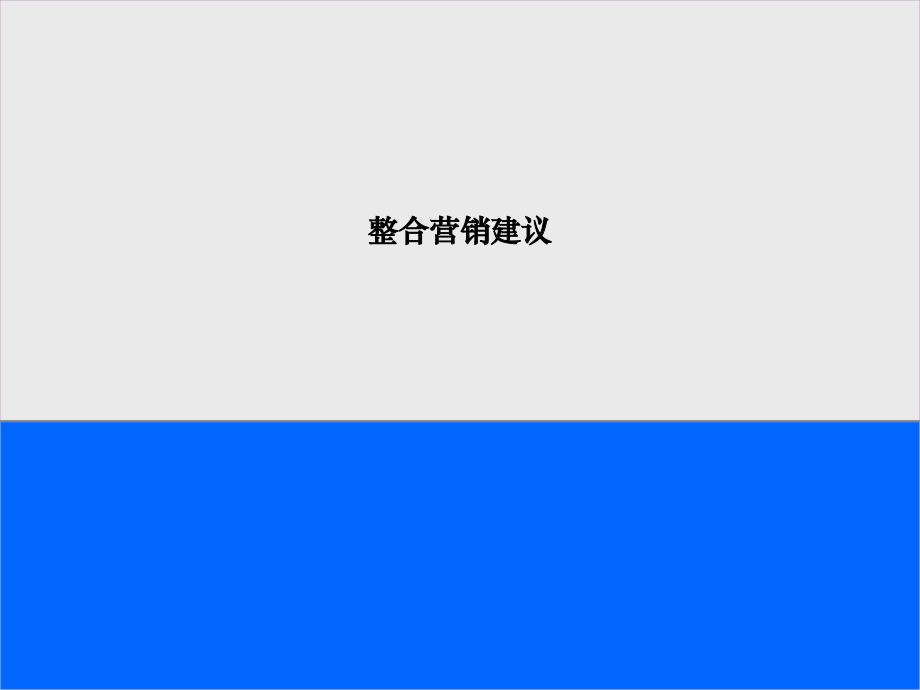 广东联通整合营销建议_第1页