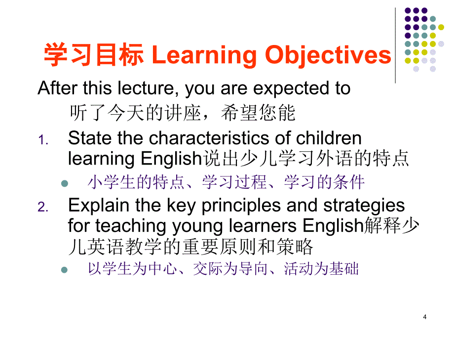 最新剑桥少儿英语教师培训讲座._第4页