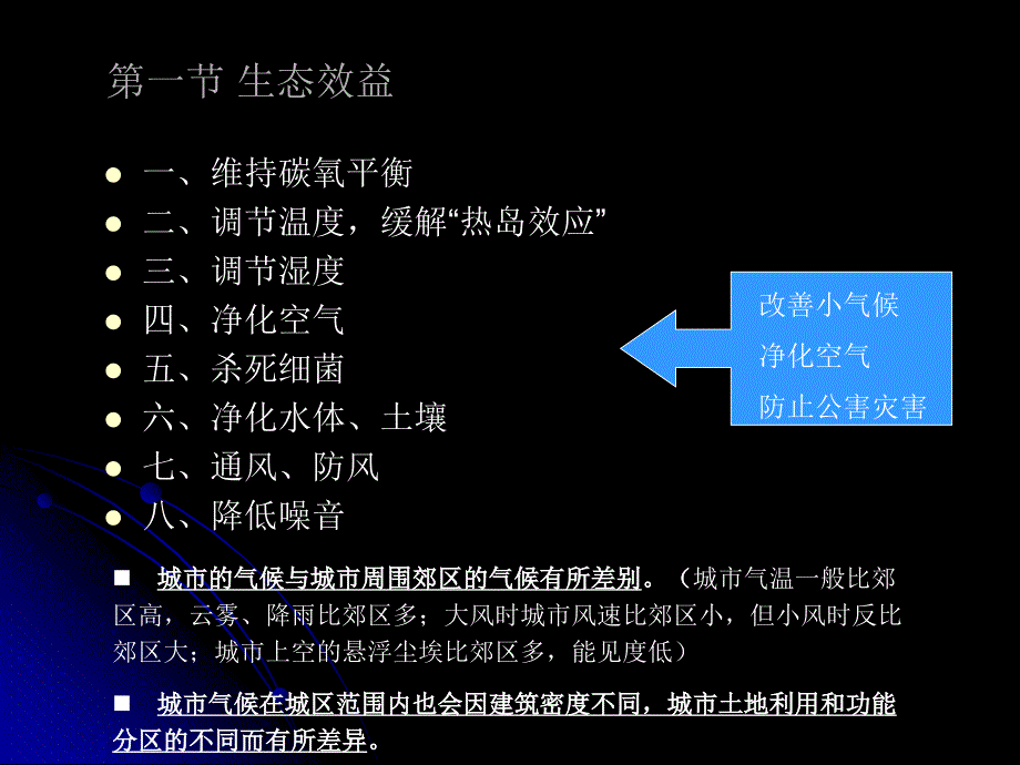 城市园林绿地效益课件_第3页