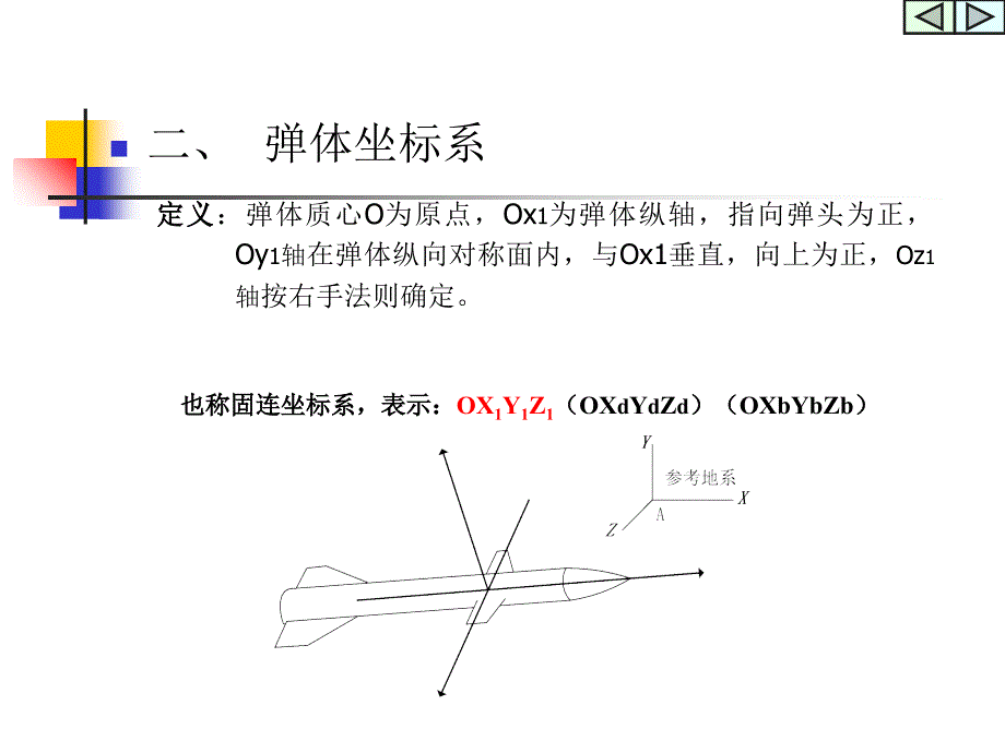 导弹研究中常用的坐标系_第4页