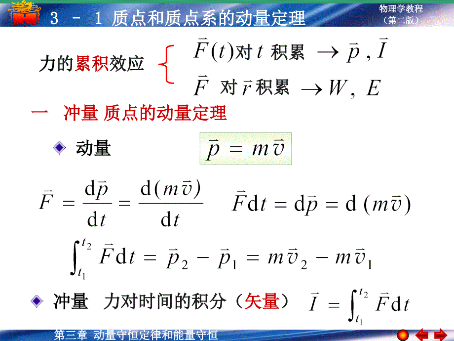 质点和质点系的动量定理_第1页