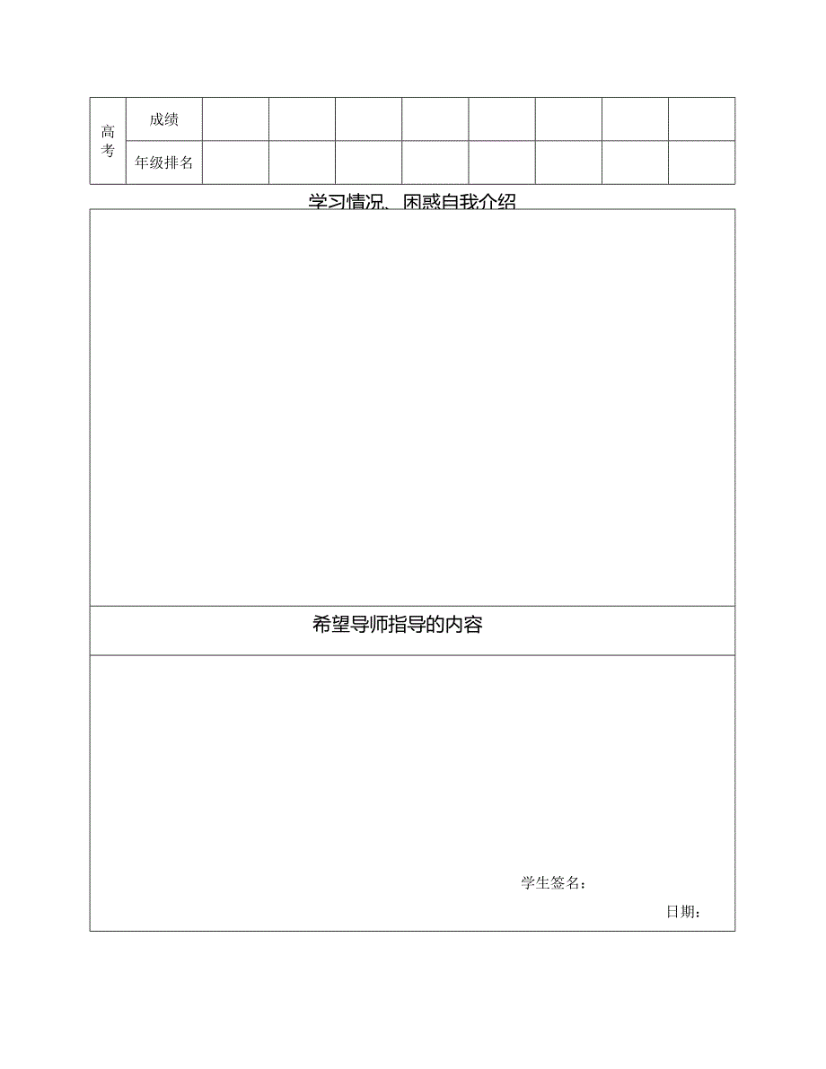 成长导师计划过程记录（学生用表）_第4页