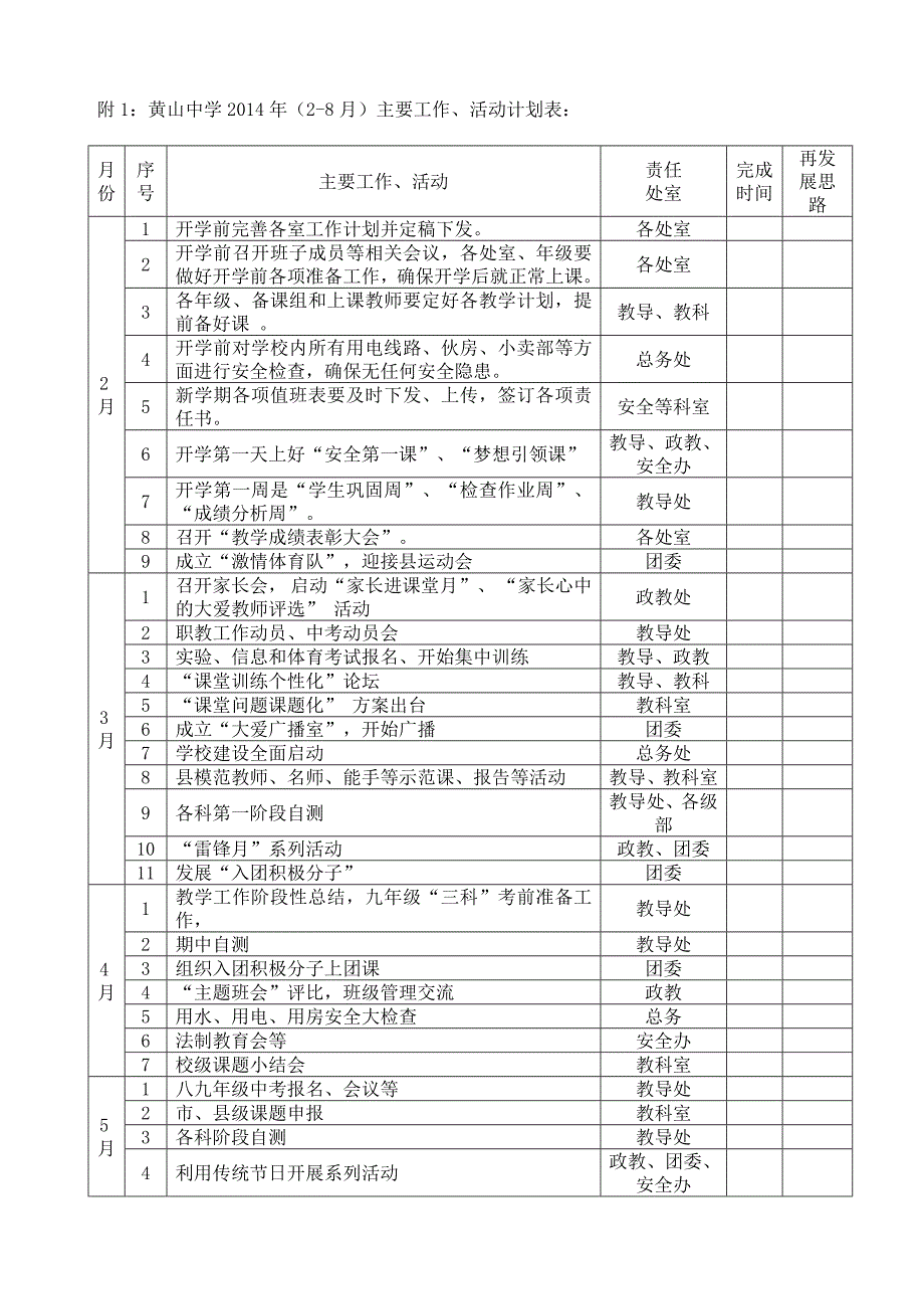 2014上黄山中学学校计划_第4页