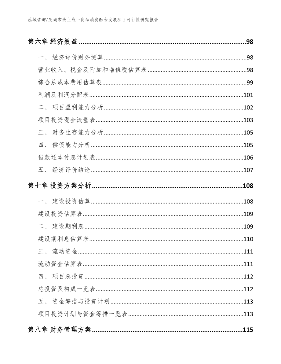 芜湖市线上线下商品消费融合发展项目可行性研究报告（范文参考）_第3页